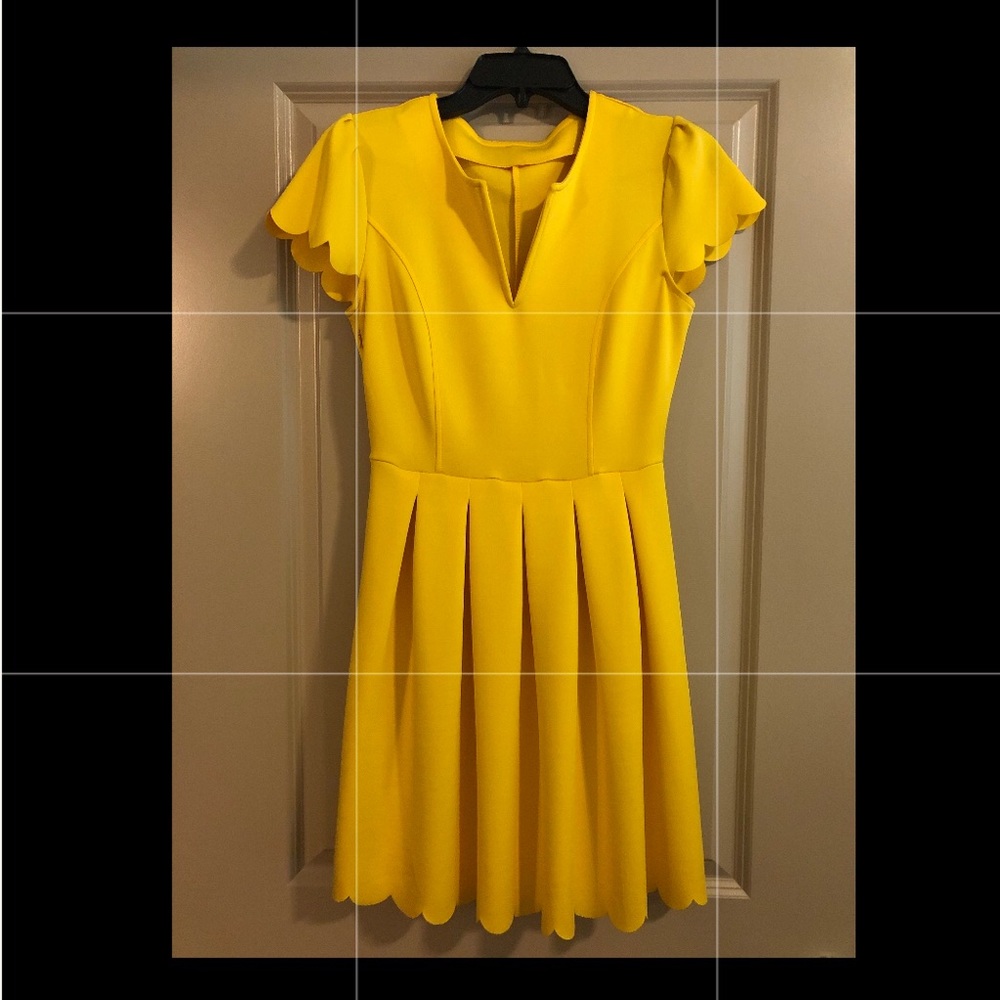Luxo Boutique Yellow Dress Size Small 👗💃